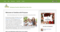 Desktop Screenshot of familieswithpurpose.com